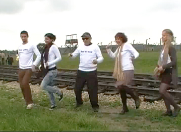 auschwitz dancing